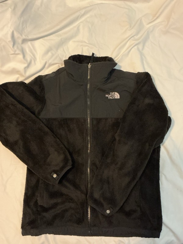 Girls The North Face Jacket Black Size XL 18 EUC