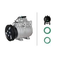 Klimakompressor 12 V Ø 124 Mm Hella Thermo-Expertise FüR U.A. Hyundai Accent