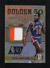 2011 Panini Gold Standard Golden 50 Memorabilia Prime 25/25 Earl Monroe HOF n8q
