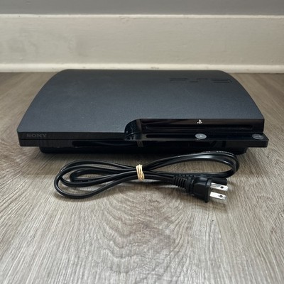 Sony PlayStation 3 120 GB Slim PS3 Console Only CECH-2001A Black Tested Working
