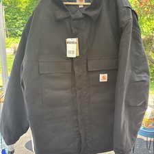 CARHARTT LOOSE FIT FIRM DUCK INSULATED TRADITIONAL COAT MEN 3XL BK Yellowstone