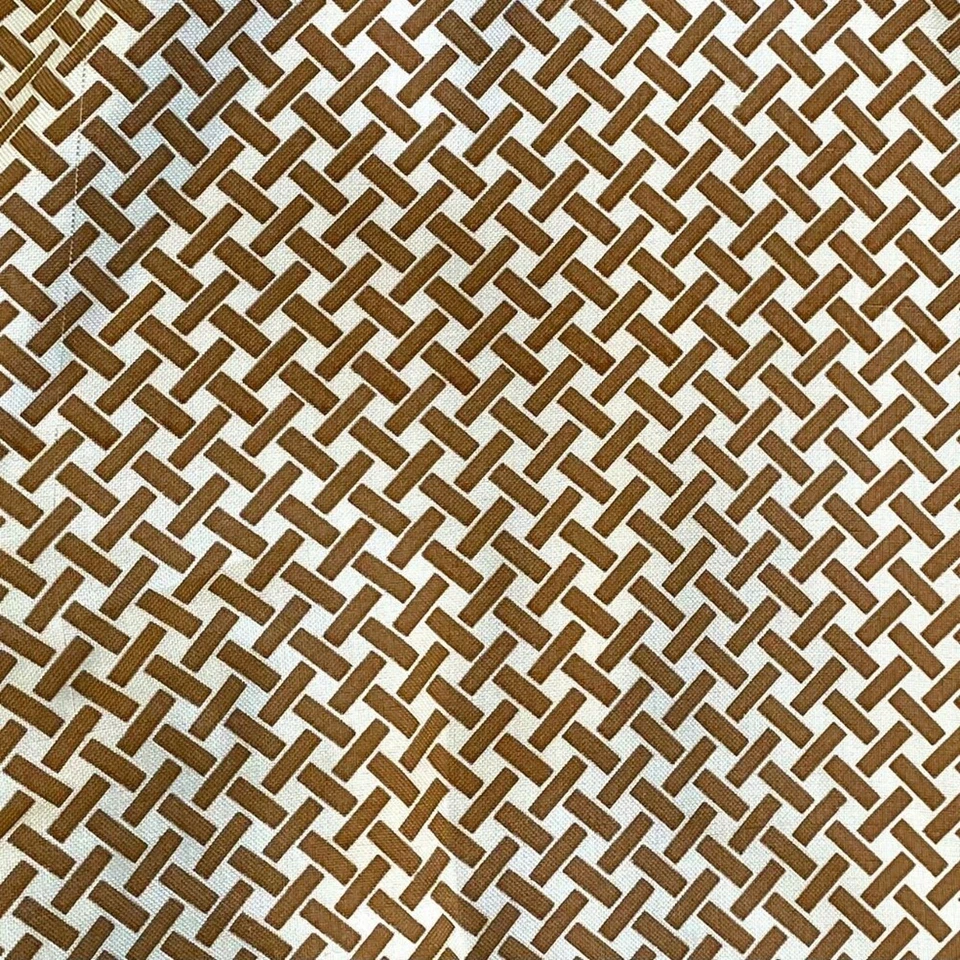 J. McLaughlin 真丝裤子中性/薄色/长方形图案,14 码 — 第 2/4 张图片