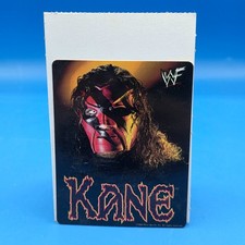 Vtg WWF Attitude Era KANE Vending Machine Prism Sticker Excellent NEW  2
