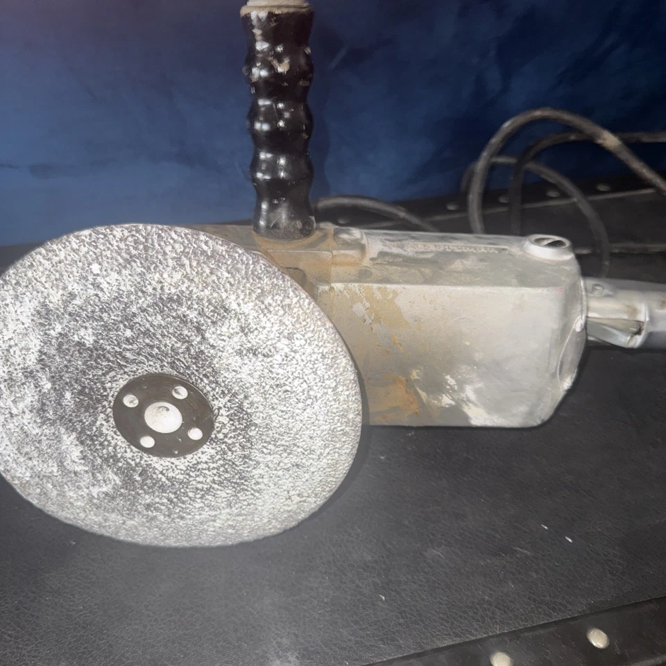 Винтажный. Промышленная высокопрочная дисковая шлифовальная машина CRAFTSMAN 7 дюймов 1 лс 4400 об/мин протестирована (L5) - Изображение 4 из 4