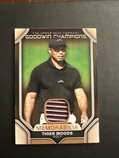 Camisa Reliquia 2024 UD Goodwin Champions Tiger Woods Memorabilia #M-TW