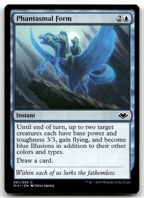 Phantasmal Form #61 (NM) Modern Horizons MH1 Magic MTG
