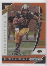 2020 Panini Prizm Draft Picks Rookies Orange Albert Okwuegbunam #133 4l3