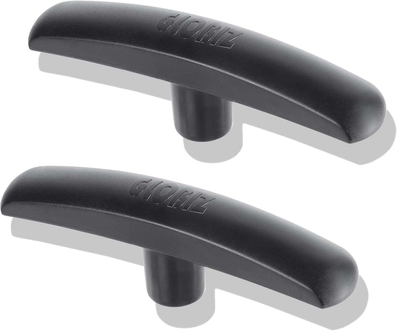 RV Sewer Valve Handles Replacement Fit for 1 1/2"， 2“and 3" 2 Pack, Black 