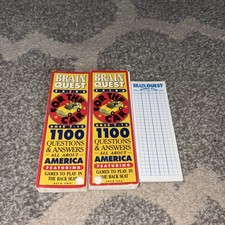 Set of 2 Decks Brain Quest Decks for the Car