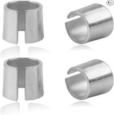 4 PCS Battery Post Shim, Pure Lead Battery Terminal Adapter for Positive Negat