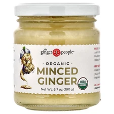 Organic Minced Ginger, 6.7 oz (190 g)