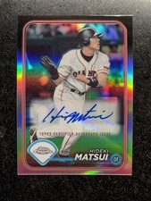 2024 Topps Chrome Npb Nippon Professional Baseball - Autographs Hideki Matsui...