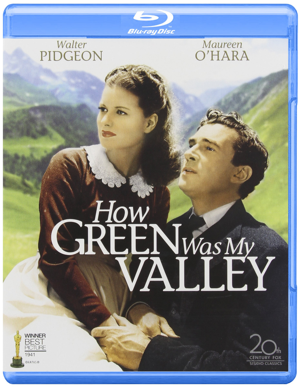How Green Was My Valley Blu-ray Starring McDowall O'Hara Pigeon Classic Film