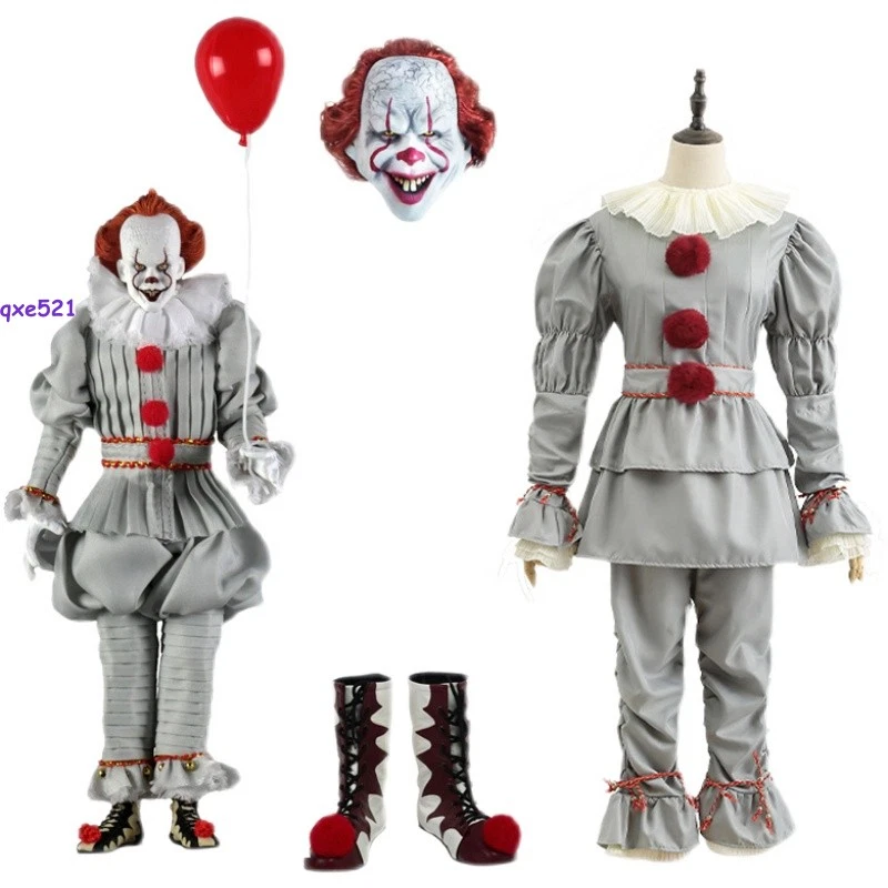 Disfraz de Halloween Payaso Alma Renacimiento Plata Set Diadema Comprado por Separado Foto 2 de 4