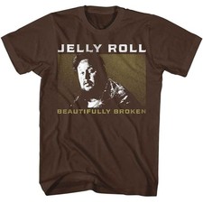 Jelly Roll - Beautifully Broken - American Classics - Front Print Dark Chocolate