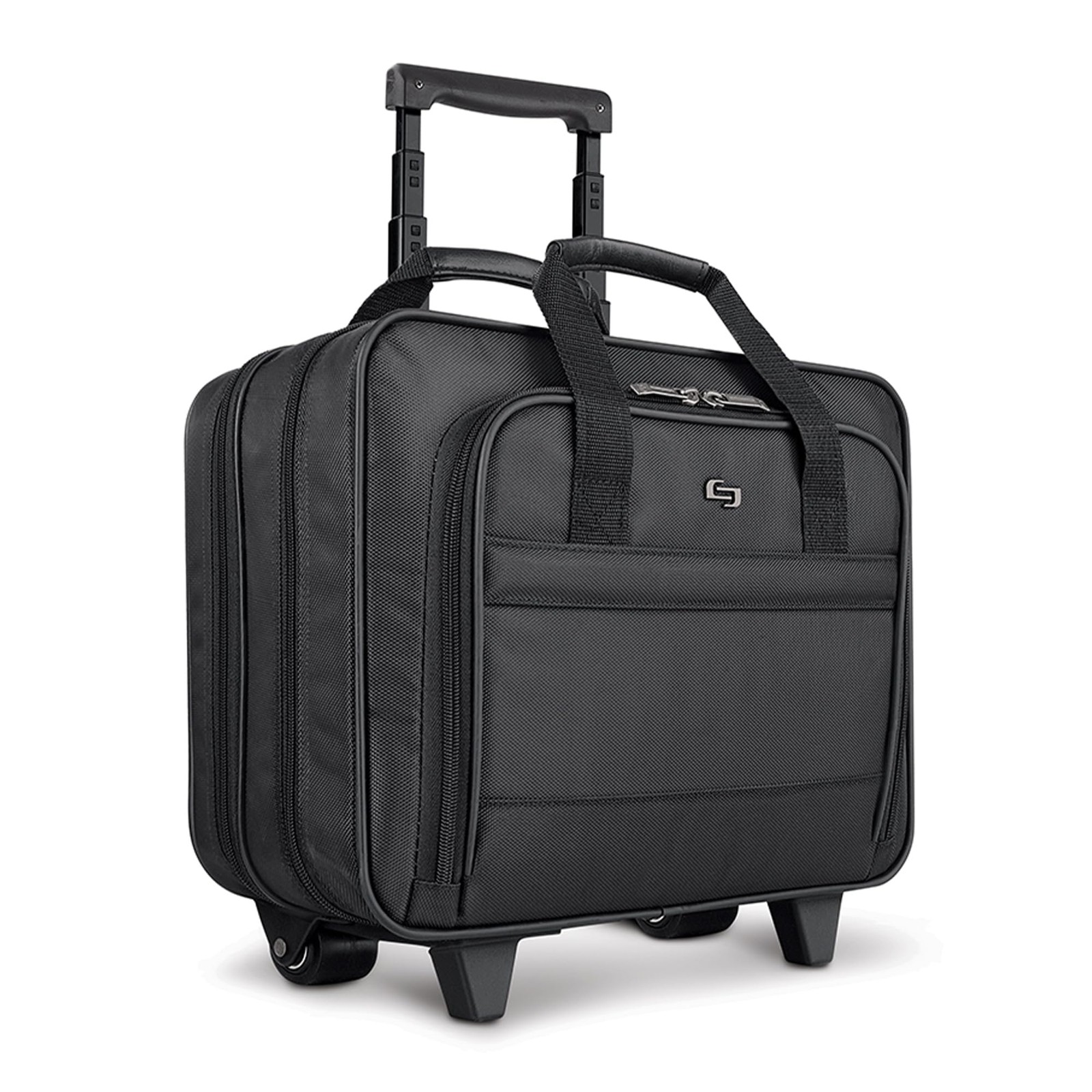 Rolling Case with Wheels - Roller Laptop Bag, Wheeled Briefc