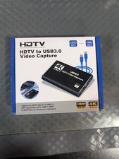 4K Audio Video Capture Card USB 3.0, HDMI, Full HD 1080p New 82