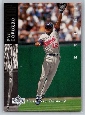 1994 Upper Deck Baseball Electric Diamond #97 Wil Cordero - VG - Montreal Expos