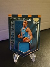 2019-20 Crown Royale Basketball Heirs to The Throne #HT-PJ Washington Jr Die-Cut