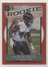 2020 Panini Chronicles Legacy Update Rookies Red 42/99 Patrick Queen #206 6k8