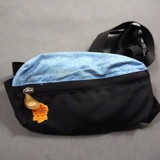 Y2K Nike Floral Embroidered Canvas Adjustable Strap Waist Pack Crossbody Running