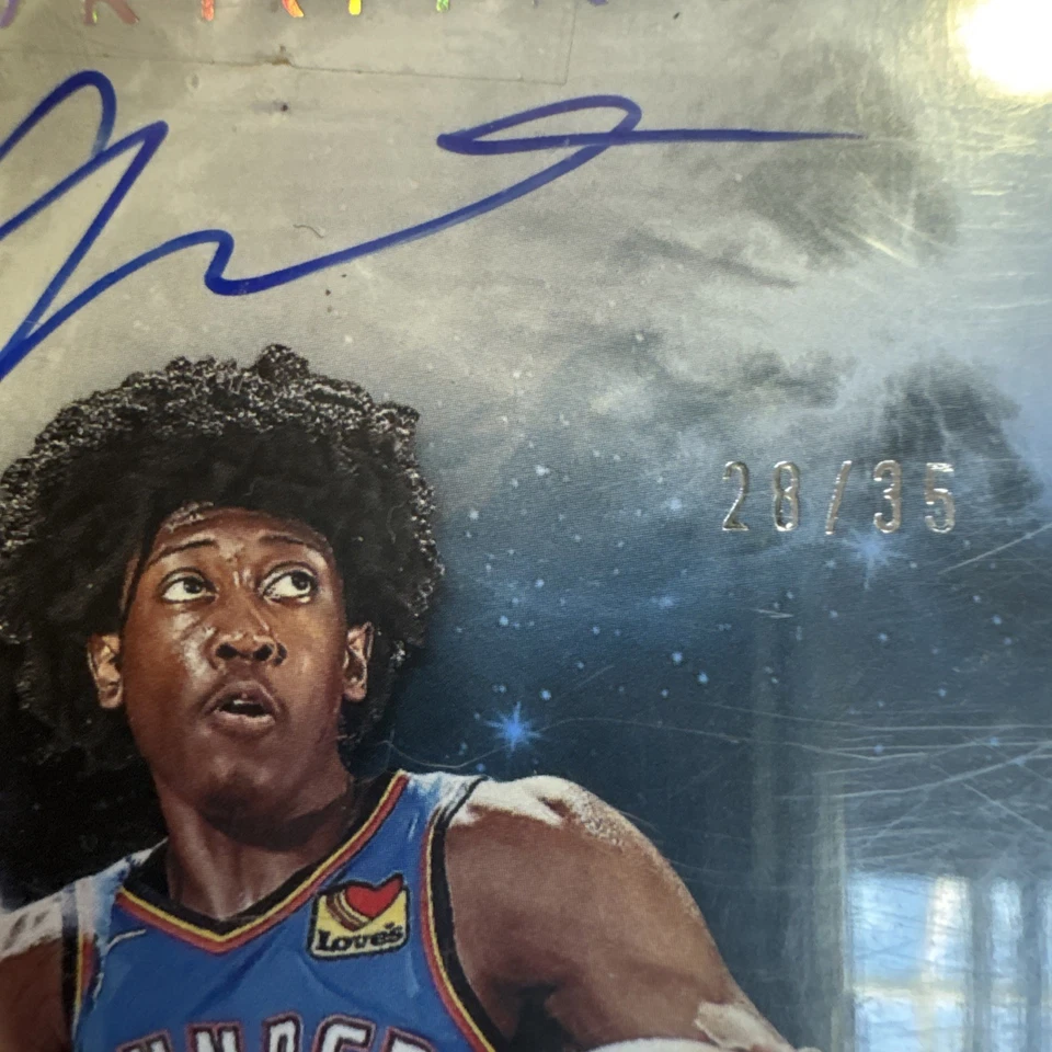 2022-23 Jalen Williams Panini Origins On Card Auto Rookie RC SSP /35 !!! - Image 2 of 4