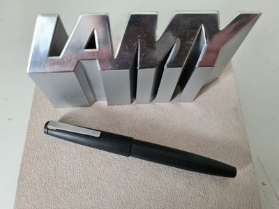 Lamy 2000 ''M'' 18ct./750 Kolbenfüller Füllhalter 70er Jahre frühes Modell top