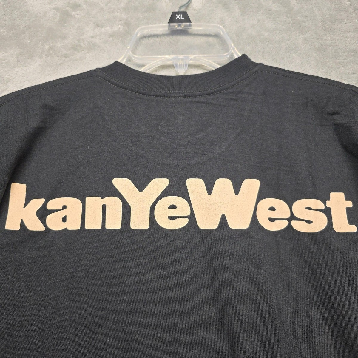 Kanye West Shirt Mens Sz Large Black 2007 Tour Graphic Tee Hip Hop