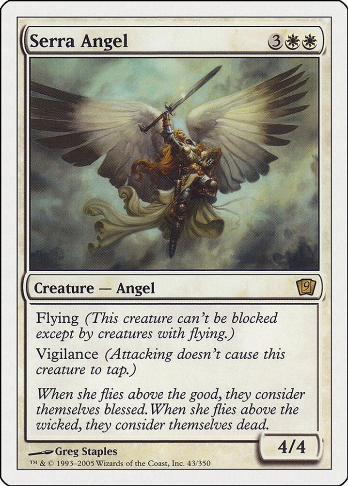 LP Foil - Serra Angel 9ED - 43 9th Edition