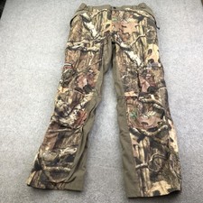 Guide Series Pants Mens Medium Brown Camo Waterproof Elastic Waist Hunting