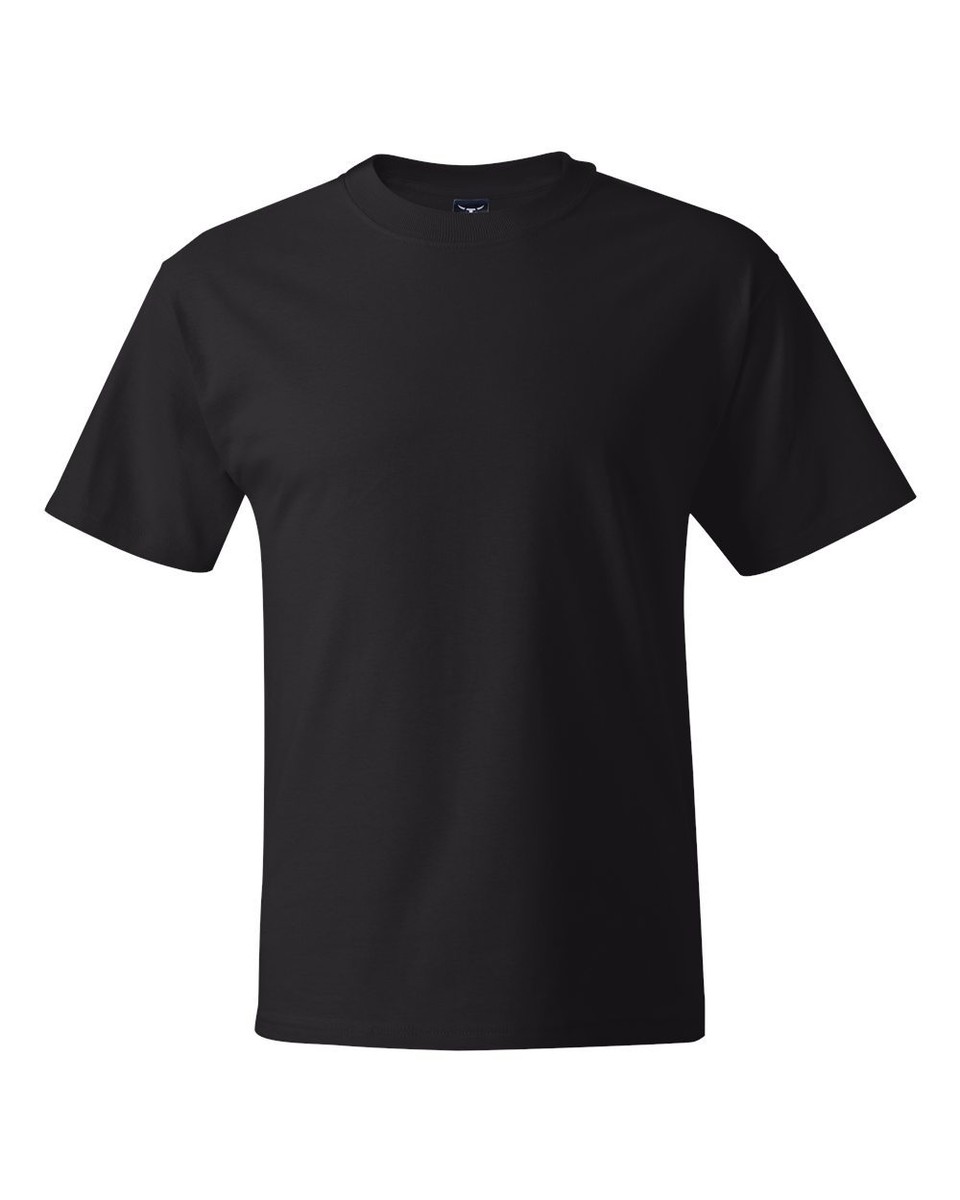 【SPECIAL】ZORLAC Pushead XL Hanes Beefy 6 Pack Hanes Beefy T Shirts BLACK 5180 S-5XL Wholesale Cotton