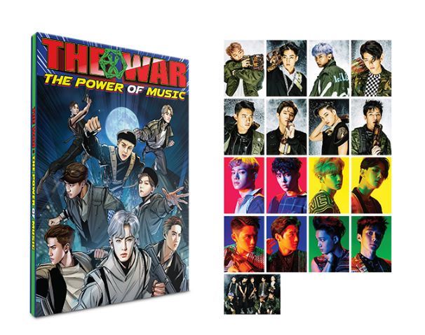 EXO THE POWER OF MUSIC SMTOWN COEX Artium SUM GOODS POST CARD