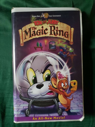 Tom and Jerry The Magic Ring (VHS, 2002, Clamshell)