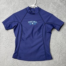 XCEL Rash Guard UV Protection Youth Size 10 Blue Surf