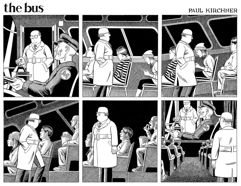 "the bus 3", NEW, SIGNED and SOLD by author Paul Kirchner, 2025, English Edition - Image 2 of 4