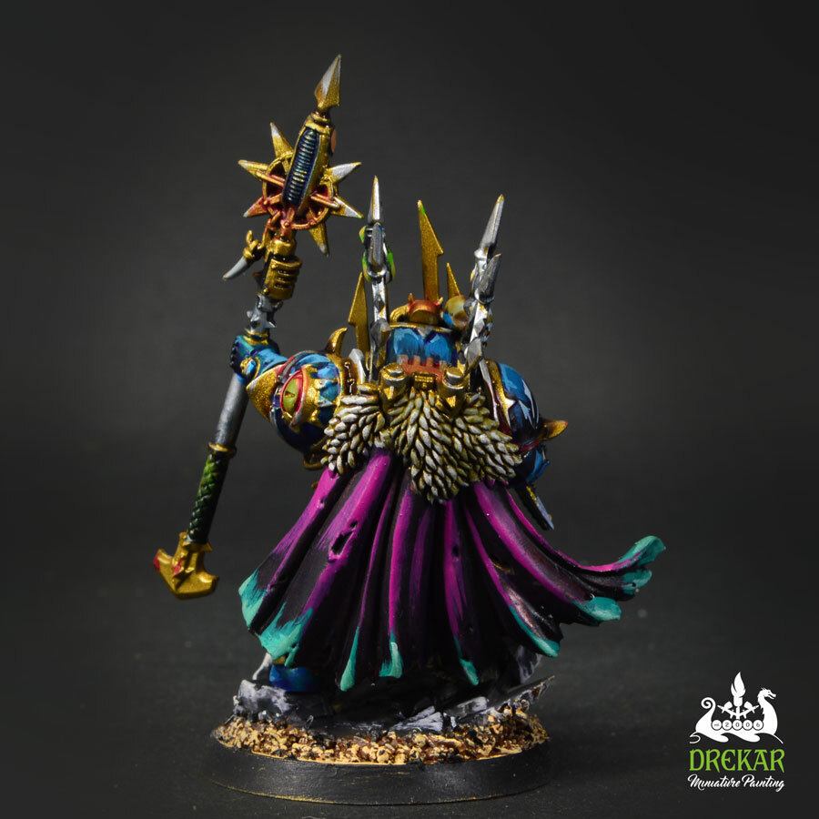 Sorcerer Lord in Terminator Armour Chaos 40K ** COMMISSION