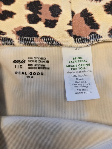 NWT American Eagle Aerie Cheetah Print Bikini Top or Bottom Choose Style & Size - Picture 35 of 58