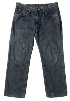 ビンテージ　EDWIN INTERNATIONAL 看板 No.1 JEANS Preowned- Edwin International Basic Distressed Relaxed Denim Jeans
