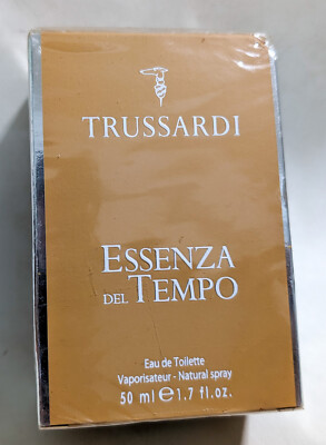 Trussardi Essenza del Tempo Eau de Toilette 50ml / 1.7oz spray new *dented box*