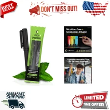 Smokeless Inhaler - Fresh Spearmint Natural Alternative to Smoking & Vaping