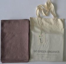 GO GREEN ORGANICS, Waffle Hand Towels Pack of 4, 20X29 INCHES, Small, Mauve