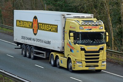 LKW Foto 12x8 - Scania - McBurney Transport - R555 MCB