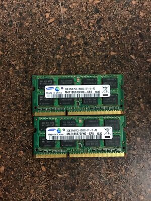 Samsung 4GB (2x2GB) 2Rx8 PC3-8500S-07-10-F2