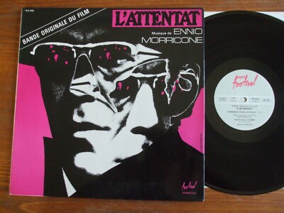 LP OST L'ATTENTAT ENNIO MORRICONE 1972 1ST PRESS IN TOP CONDITION NM PICCOLI 