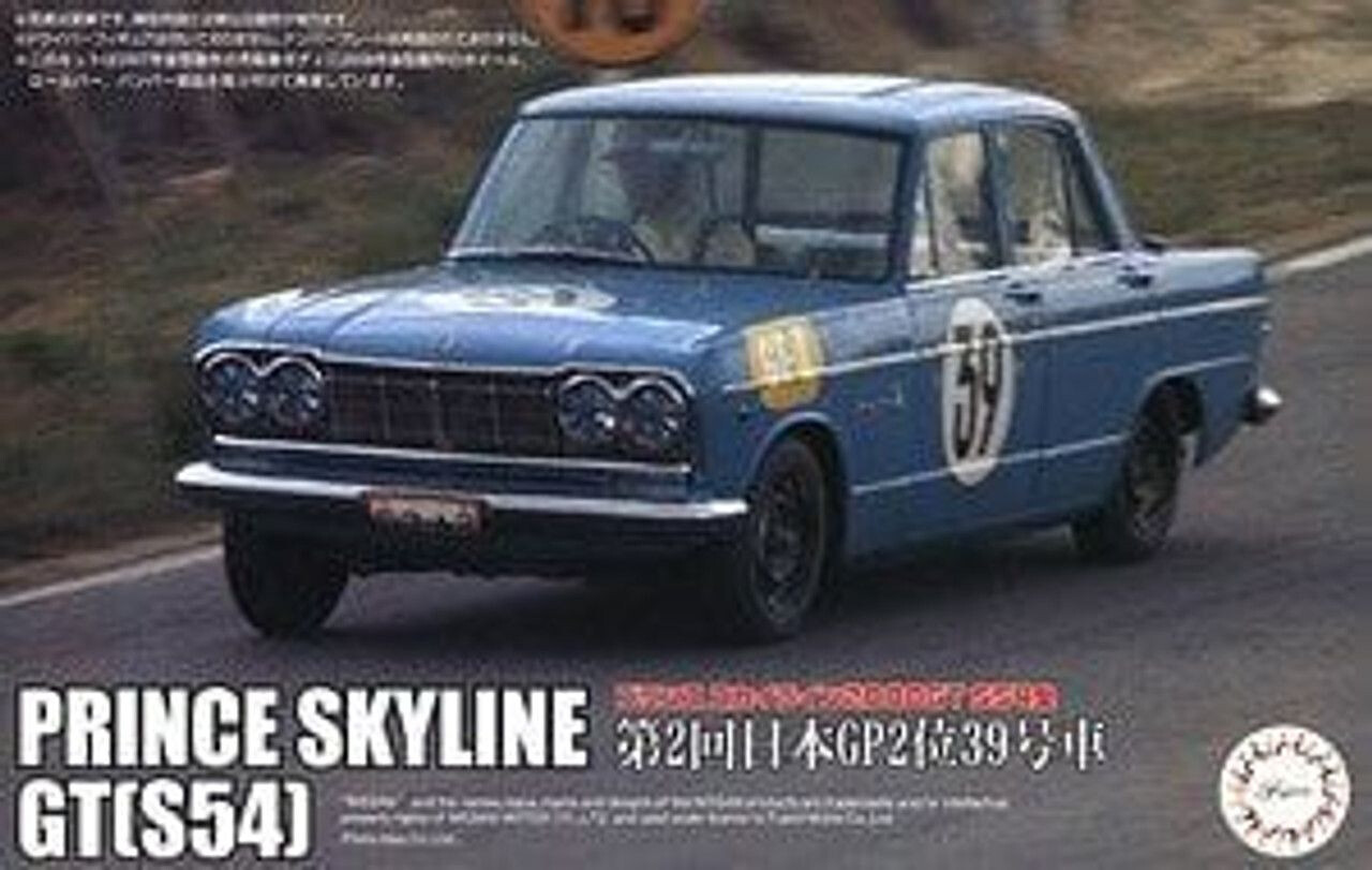 FUJIMI 46884 1:24 Prince Skyline 2000GT (Type S54) 2nd #39 Japanese GP 1964