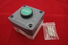 1PC Fits XAL-D103 22mm Start Control Station Enclosure Flush Green Push 1N/O