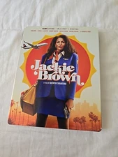 JACKIE BROWN 4K ULTRA HD + BLU-RAY + DIGITAL NEW! SEALED!  WITH SLIPCOVER!