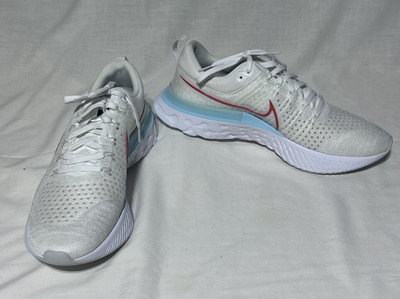 NIKE React Infinity Run Flyknit 2 White Glacier Ice - CT2357-102 - Mens Size 13