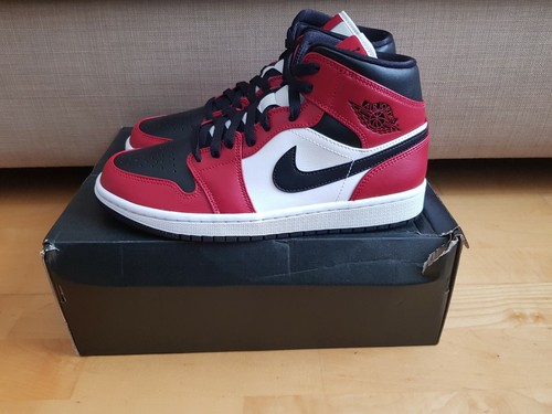 Jordan 1 Mid Chicago Toe Size 6UK / 40EU / 7US (554724-069) | eBay