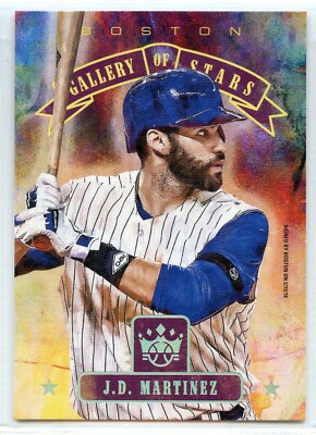 2018 Diamond Kings Gallery Of Stars - #GS10 - J.D. Martinez - Boston Red Sox